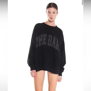 THE BAR varsity sweatshirt